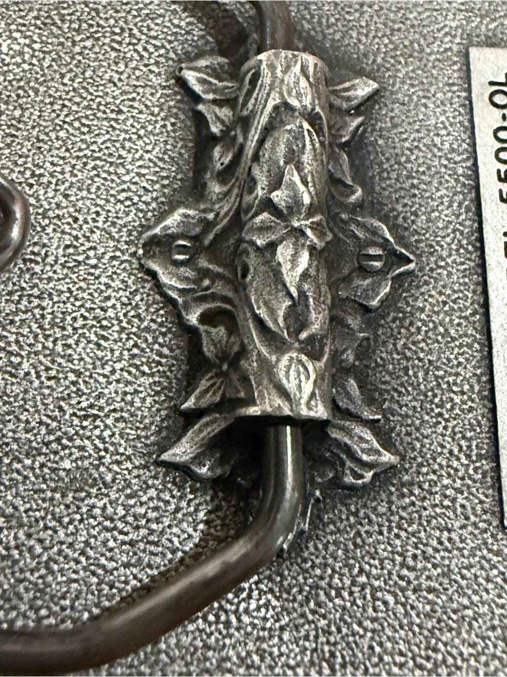 Trojan Decorative Belt Buckle in Antique Silver Tone